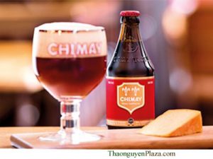 Hộp quà tặng bia Chimay đỏ và Ly cao cấp ( hộp 3 chai ) 6 Chimay do 330ml3