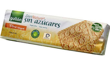 Banh an kieng Gullon Fibra Integral khong duong goi 170g